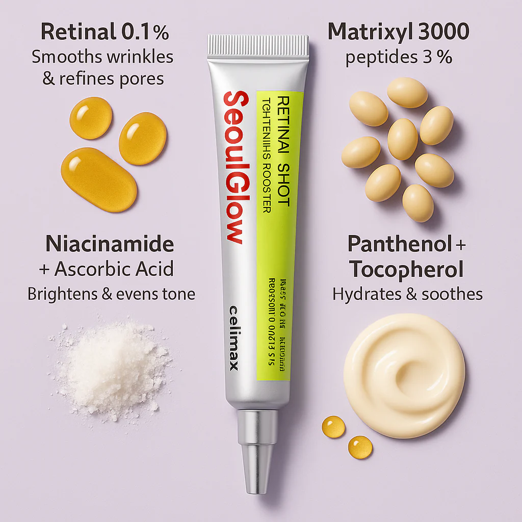 SeoulGlowTM Celimax Retinal Shot